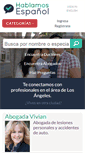 Mobile Screenshot of hablamosespanol.com